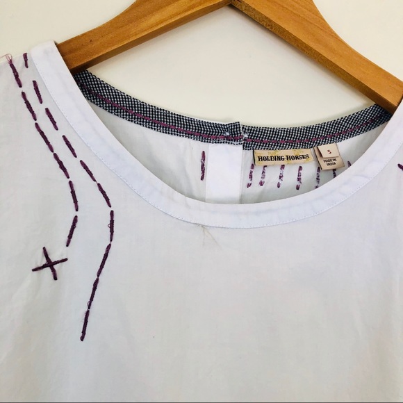 Holding Horses World Traveller Peplum Blouse - Picture 7 of 8